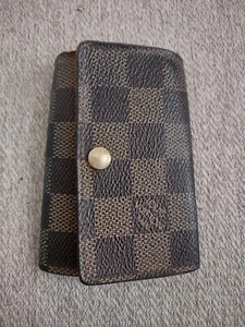 Louis Vuitton Damier 6 ring key holder /pouch /keychain CT1025 - Picture 1 of 10