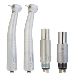 COXO Dental High Speed Handpiece Fiber Optic NSK Phatelus LED Coupler 4 6 Holes - Picture 1 of 149