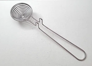Vintage Edelstahl Eier Separator 9,25" lang Nachlass Verkauf Fund Markenlos - Bild 1 von 8