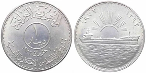 IRAQ 1 Dinar 1973 FDC UNC - Oil Nazionalization KM-140 - Foto 1 di 1