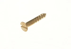 100 X Screws No. 6 X 3/4 Inch Self Countersunk Csk Slotted Slot Head Bzp | Onest - Picture 1 of 1