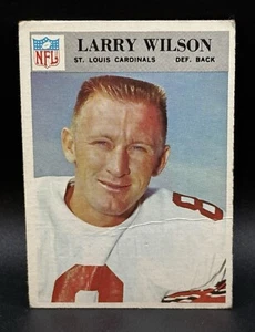 1966 Philadelphia - #168 Larry Wilson- Cardinals- Low Grade, See Description - Picture 1 of 6