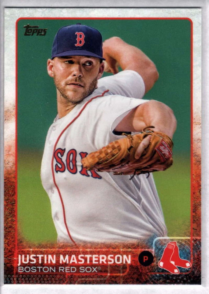 Justin Masterson 2015 Topps #433 MLB Red Sox ID:112488 - Image 1 of 1