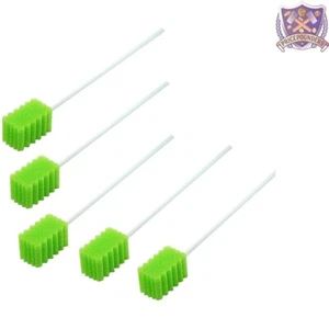 Dental Swabs Latex-Free Soft Sponge 100 Count Portable Oral Care Tool - Picture 1 of 3