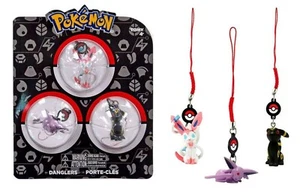 2017 Pokemon TOMY Danglers 3pack SYLVEON UMBREON ESPEON *NEW* Nintendo Card psa - Picture 1 of 4