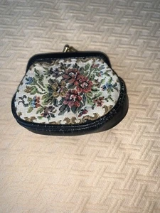 Needle Point Change Purse - Picture 1 of 3