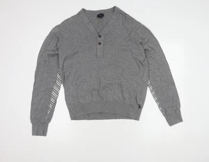 Paul Smith Women's Grey Henley Jumper - Size L - Picture 1 of 12