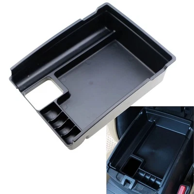 Black ABS Central Armrest Storage Box for Nissan Xtrail T32 and For Rogue - Image 1 of 3