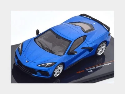 1:43 IXO Chevrolet Corvette C8 Stingray Coupe 2020 Blue MOC316 - Immagine 1 di 2