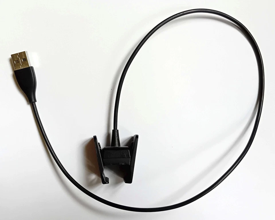 USB Ladekabel für Fitbit Charge 2 Fitness Smartwatch - 8137 - Bild 1 von 1