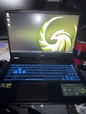 MSI Bravo 15 Gaming Laptop PC w/ AMD Ryzen 5 7535HS, 3.30 GHz, 32GB Ram (Custom) - Image 1 of 4
