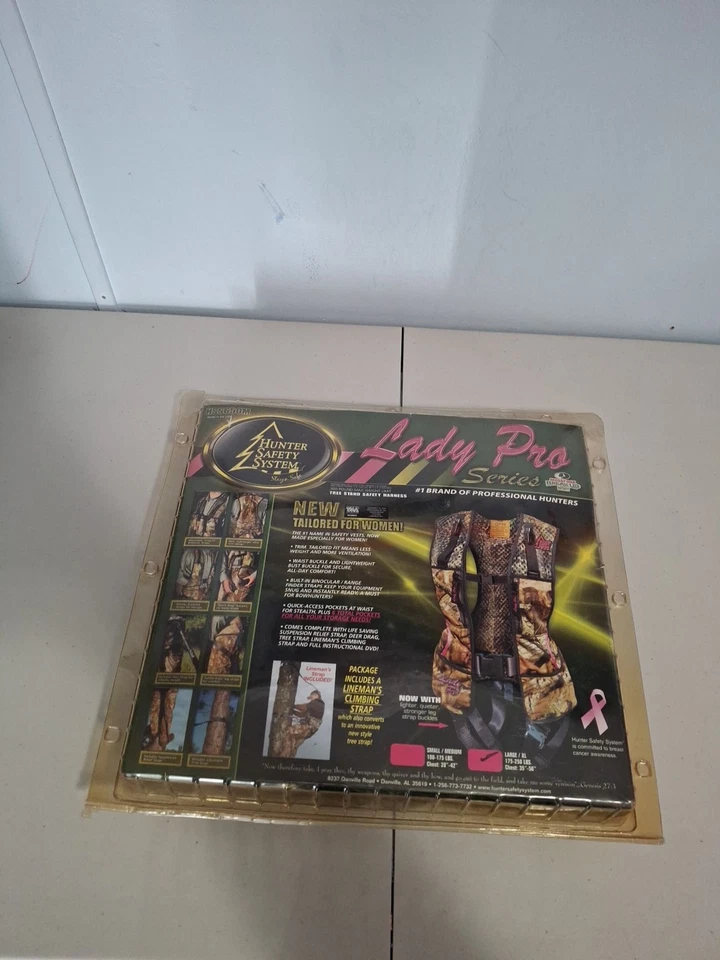 Lady Pro Series Mossy Oak Break Up Infinity Large/XL Hunter Safety System... - Image 1 of 4