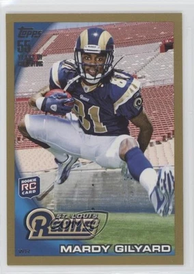 2010 Topps Gold /2010 Mardy Gilyard #264 Rookie RC - Image 1 of 2