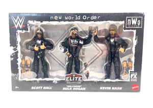 WWE Elite NWO 3-Pack Scott Hall Hollywood Hulk Hogan Kevin Nash Figur Box Set - Bild 1 von 4