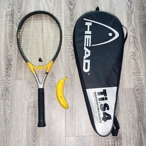 HEAD Ti S4 Comfort Zone Xtralong Tennisschläger 4-1/8 Titanium Graphit mit Tasche  - Bild 1 von 17