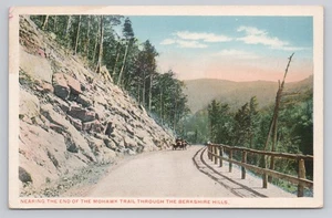 Post Card Nearing The End Of Mohawk Trail Through the Berkshire Hills O363 - Picture 1 of 2