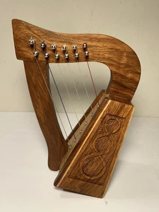 Celtic Baby Harp 6 String 8.5” - Picture 1 of 14