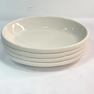 LOT Of 4 - BUFFALO CHINA RESTAURANT WARE OVAL BOWLS 7.5” X 4.75” RARE! - Picture 1 of 6