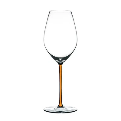 Riedel Hand Made Fatto A Mano Champagne Wine Glass Orange - Image 1 of 3