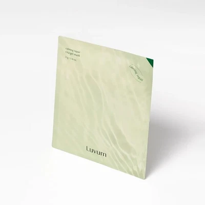 LUVUM Calming Repair Cica Gel Mask  33g X 5 Sheet K-Beauty - Image 1 of 4