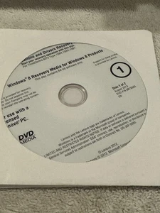 Lenovo Applications & Drivers Recovery Disc ThinkCentre M73 2 Discs - NEW/SEALED - Picture 1 of 1