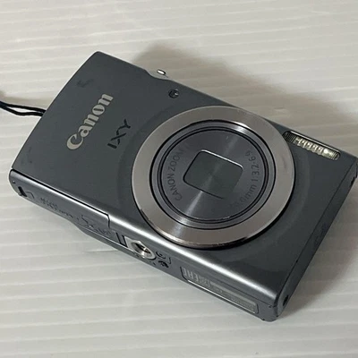 Canon IXY 150 Silver PowerShot ELPH 160 IXUS 160 20MP 8x Digital came Used Japan - Image 1 of 4