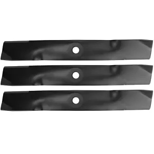 3PCS Lawn Mower Blades for 54" Cut John Deere Z540M Z375R M143520 Z525E - Picture 1 of 8