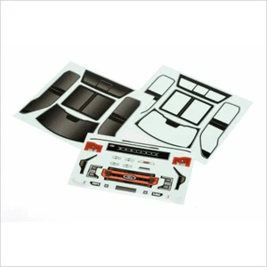 Pegatina calcomanía parrilla delantera para Ford F-250 #CD0972 (RC-WillPower) CEN Racing F250 - Imagen 1 de 1