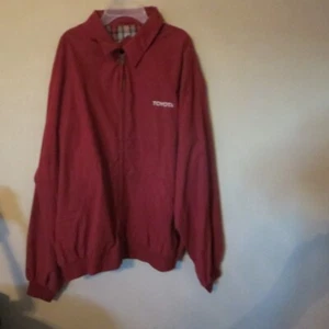 PORT AUTHORITY Toyota Softshell Jacket Mens XL Employee Zip Coat red - Picture 1 of 6