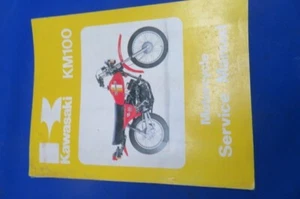 Manual de servicio de motocicleta Kawasaki KM100 de fábrica, 1981 # 99924-1012-03 - Imagen 1 de 9
