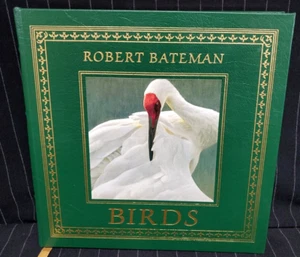 2002 Easton Pressebuch Robert Bateman Vögel signiert mit Coa ~ Leder gebunden ~ CCPL - Bild 1 von 8