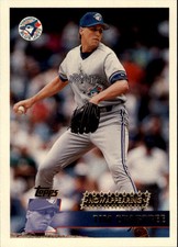 1996 Topps Toronto Blue Jays Baseball Card #351 Tim Crabtree