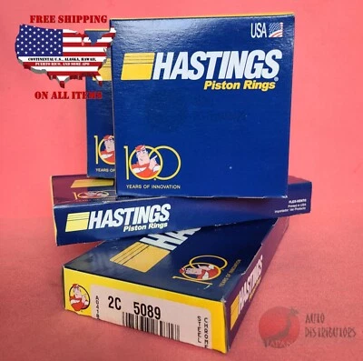Honda Civic 2002 - 2011 HASTINGS PISTON RINGS K20 DOHC VTEC ACURA RSX 02-06 2.0L - Image 1 of 4