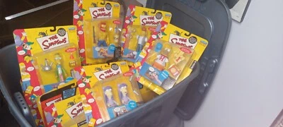 Lote de figuras de acción de Los Simpson de colección 49 personajes - Playmates Foto 1 de 4