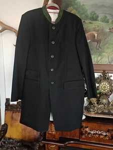 Herren Gehrock Trachtenjacke 52 Grasegger Manufaktur feine Schurwolle - Bild 1 von 15