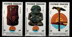 Polynésie timbre Poste N° 153, 154 et 155 neuf ** / MNH - Picture 1 of 1