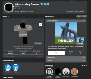 Roblox Account with Korblox,and 200k Robux in Transactions and with 2.321 Robux 