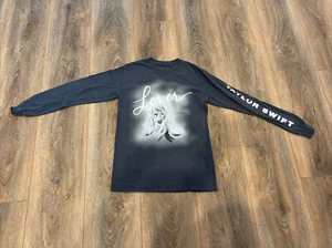 Official Taylor Swift Unisex Gray Concert Tour Love Long Sleeve T-shirt Small - Picture 1 of 5