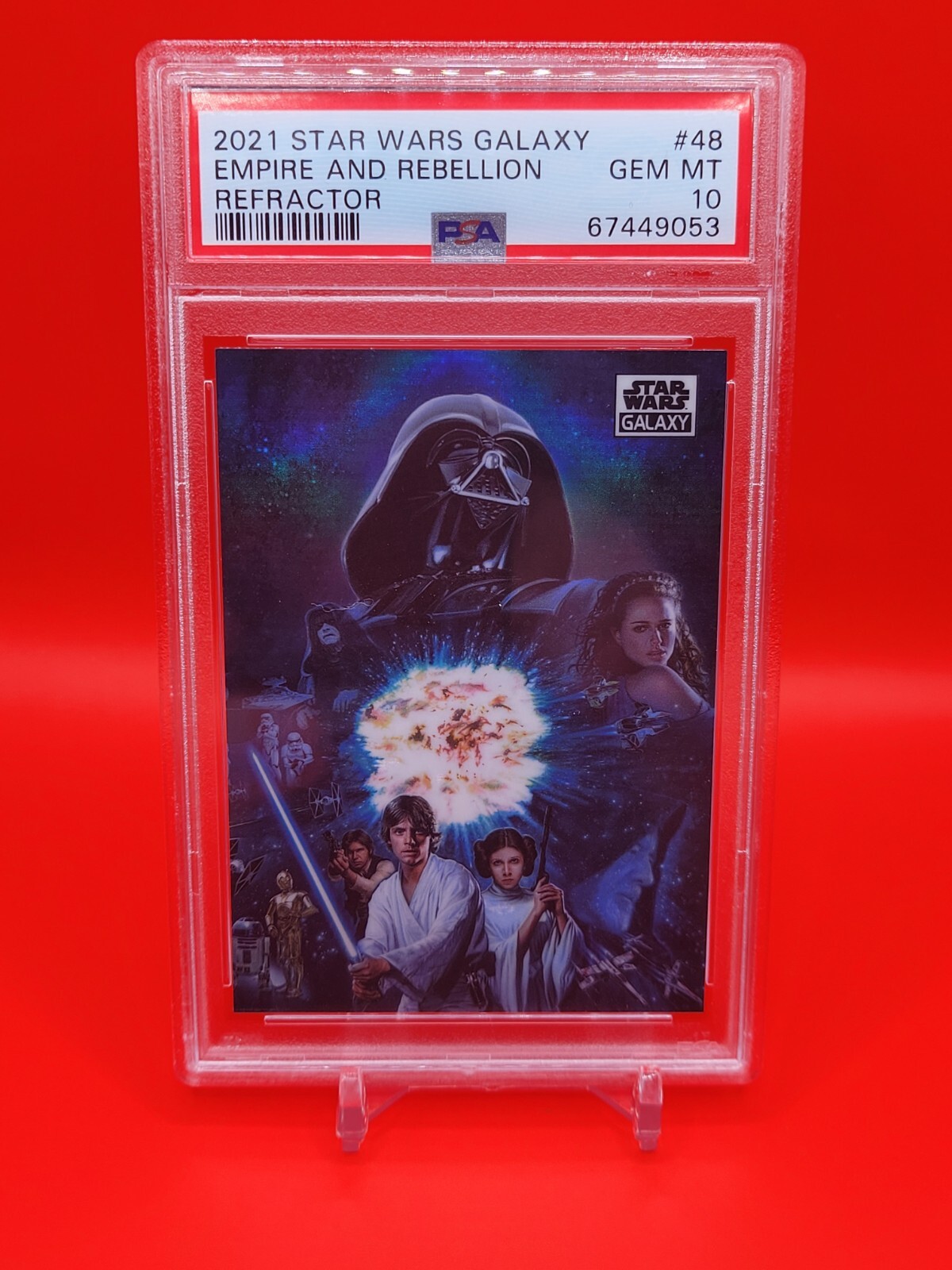 Topps Star Wars 2021 Topps Chrome Star Wars Galaxy COMPLETE YOUR