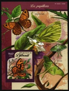 Djibouti 2016 - Mi-Nr. Bloque 168 ** - MNH - Mariposas / Mariposas - Imagen 1 de 1