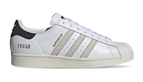 adidas Originals Superstar Leather Trainers - UK 4, 5 & 6 - White/Black (FV2808)