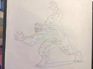 Marvel animation cels Production Art Comics ULTIMATE AVENGERS The Hulk UV1 - Picture 1 of 4