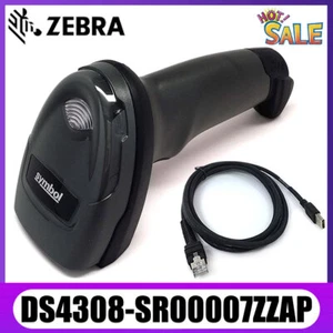 Zebra Symbol DS4308-SR00007ZZAP 1D 2D Handheld Barcode Scanner Reader +USB Cable - Picture 1 of 8