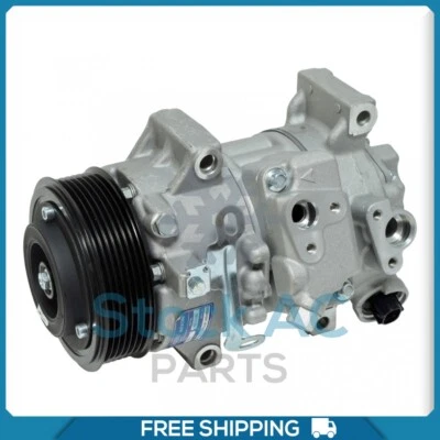 Compressor A/C 6SEU14C para Pontiac Vibe / Scion xB / Toyota Corolla, Matrix QR - Imagem 1 de 4