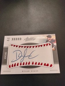 2020 ABSOLUTE BASEBALL MATERIAL AUTOGRAPH DYLAN CEASE  ROOKIE #/149 WHITE SOX