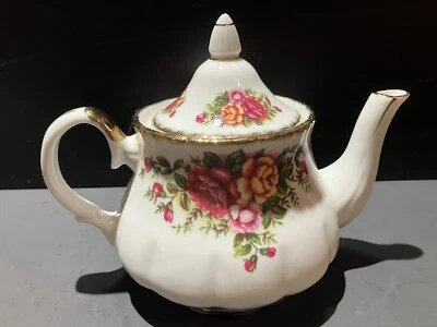 English Garden Fine China Robinson Design Group Mini Tea Pot with Lid EUC 1989 - Image 1 of 4