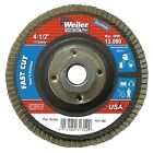 Vortec Pro Abrasive Flap Disc, 4-1/2 in dia, 80 Grit, 5/8 in-11, 13000 rpm, Type