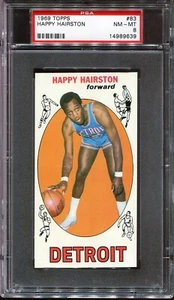 1969 Topps Basketball # 83 Happy Hairston (NM-MT) PSA 8 - Picture 1 of 2