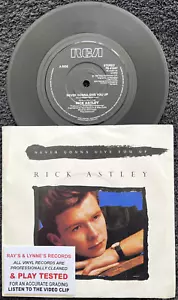 Rick Astley – Never Gonna Give You Up 7'' Vinyl 1987 TESTED EX+/VG+ VIDEO CLIP - Foto 1 di 8