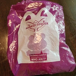 McDonalds 2023 Masked Singer #7 Miss Teddy NIP NEW sealed, Happy Meal Toy. - Picture 1 of 1